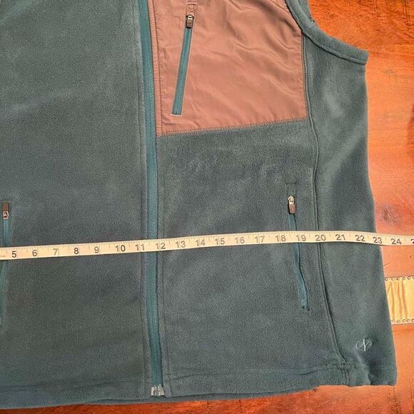NordicTrack Вark Еurquoise Сolor Men’s Fleece Vest  size L - Picture 14 of 14